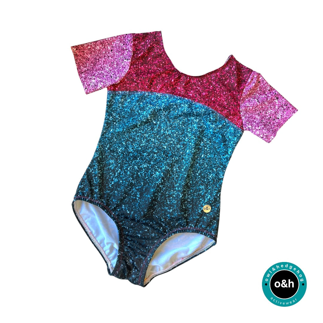 Size 12 - Tee sleeved leotard