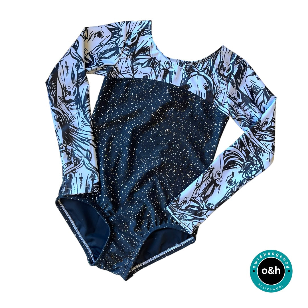 Size 8 - Long sleeved leotard