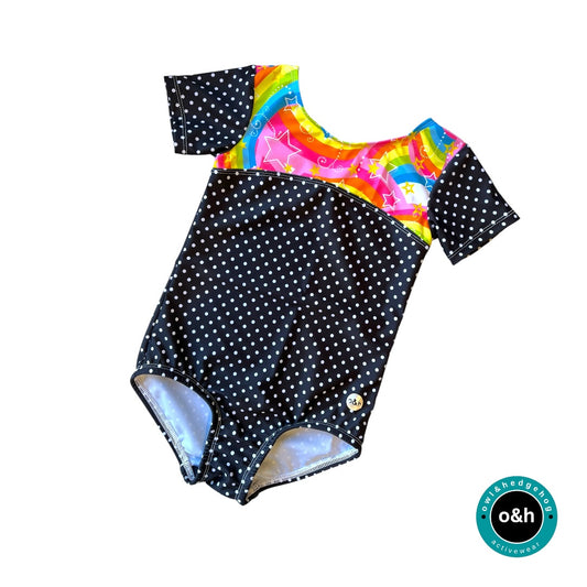 Size 6 - Tee sleeved leotard