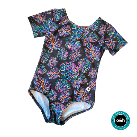 Size 9 - tee sleeved leotard